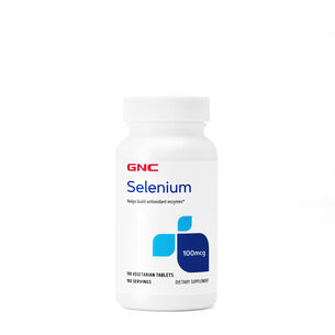 Selenium 100 mcg - 100 Tablets &#40;100 Servings&#41;  | GNC